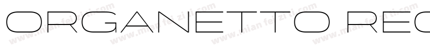 Organetto Regular SemiExp字体转换
